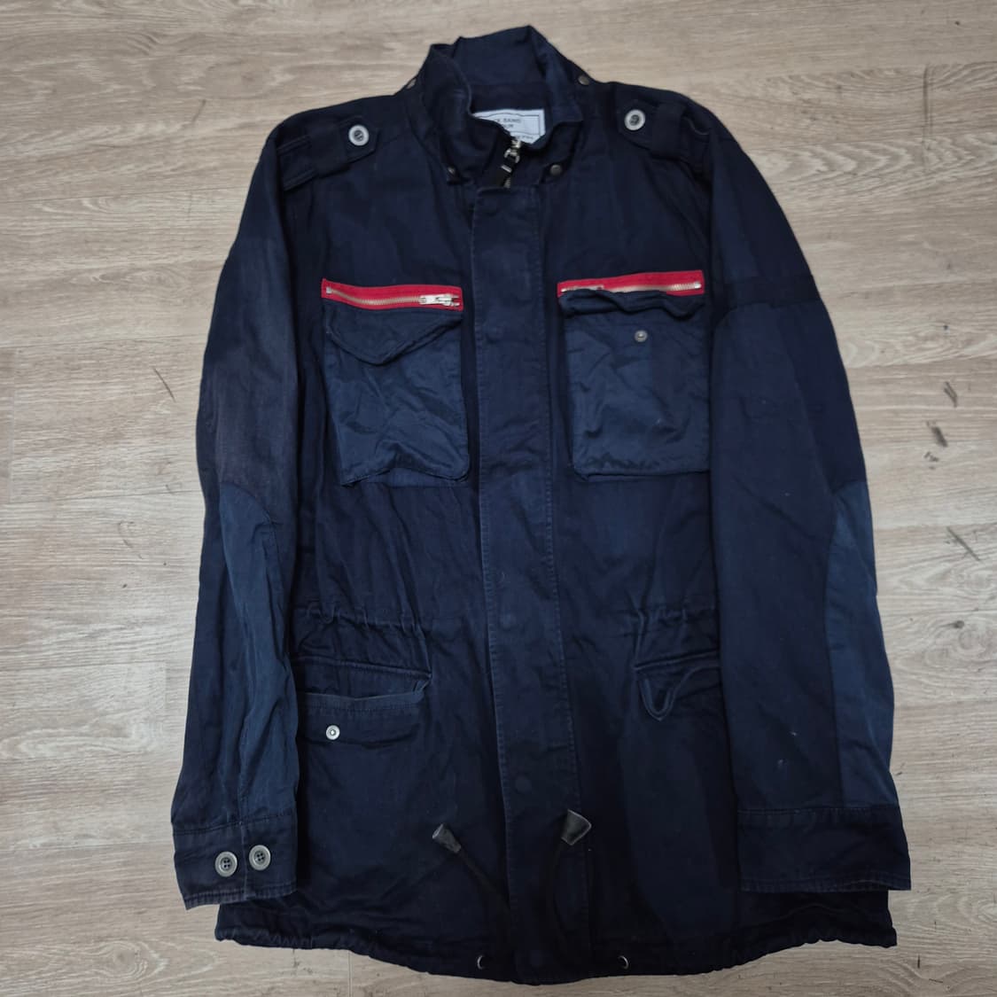 하드락밴드 J.HOLIC TOUR 밀리터리 야상 필드자켓 L(100) 상품이미지1