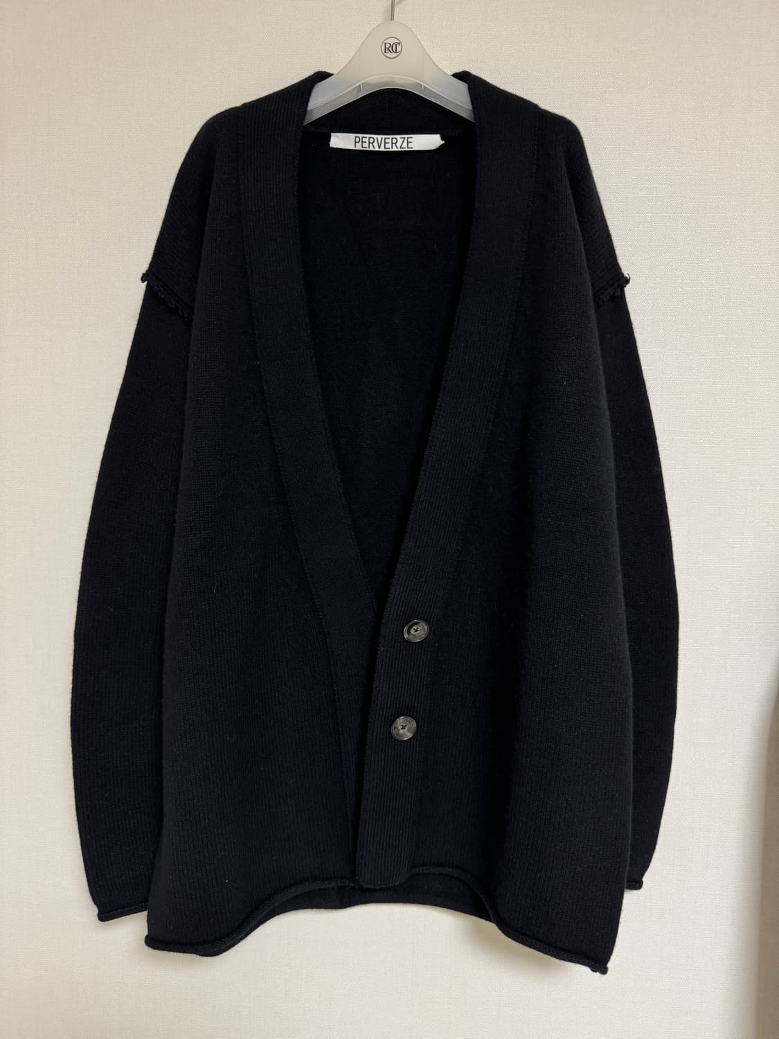 퍼버즈 Regular Wool Cardigan Large 상품이미지1