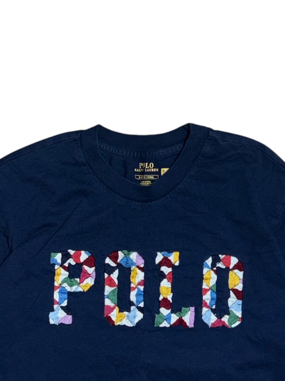 폴로 랄프로렌 빅로고 퀄트 그래픽 반팔 상품이미지3