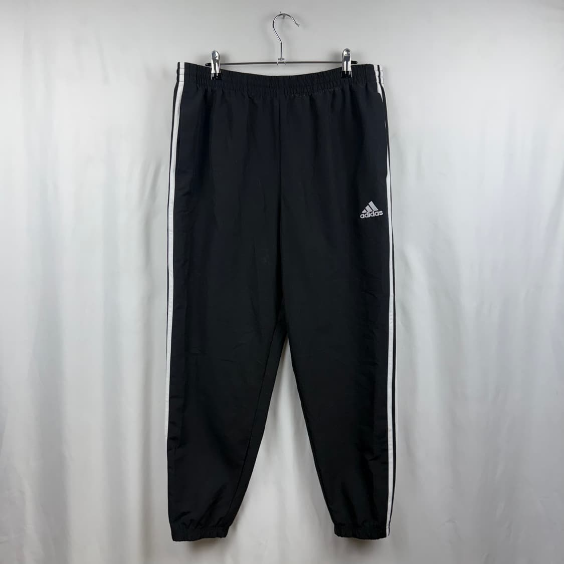 (XL) 아디다스 삼선 우븐 트랙 조거팬츠 블랙 상품이미지2