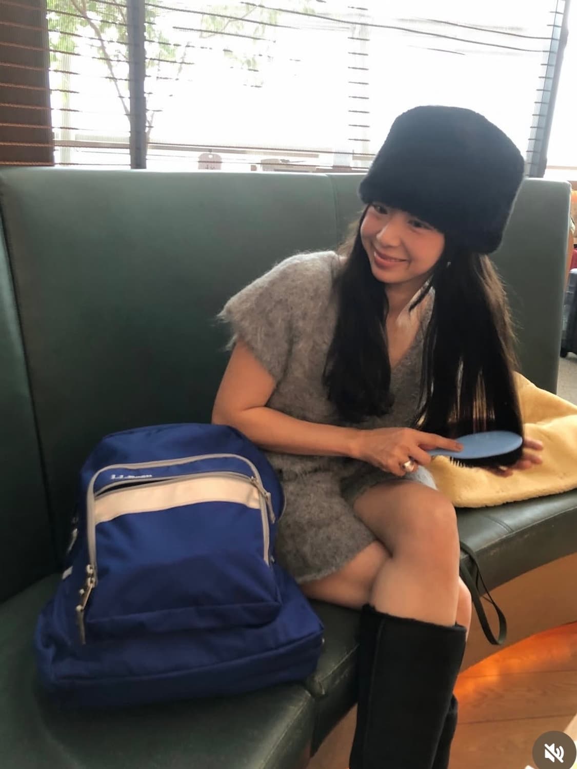 엘엘빈 백팩 로얄블루 상품이미지2