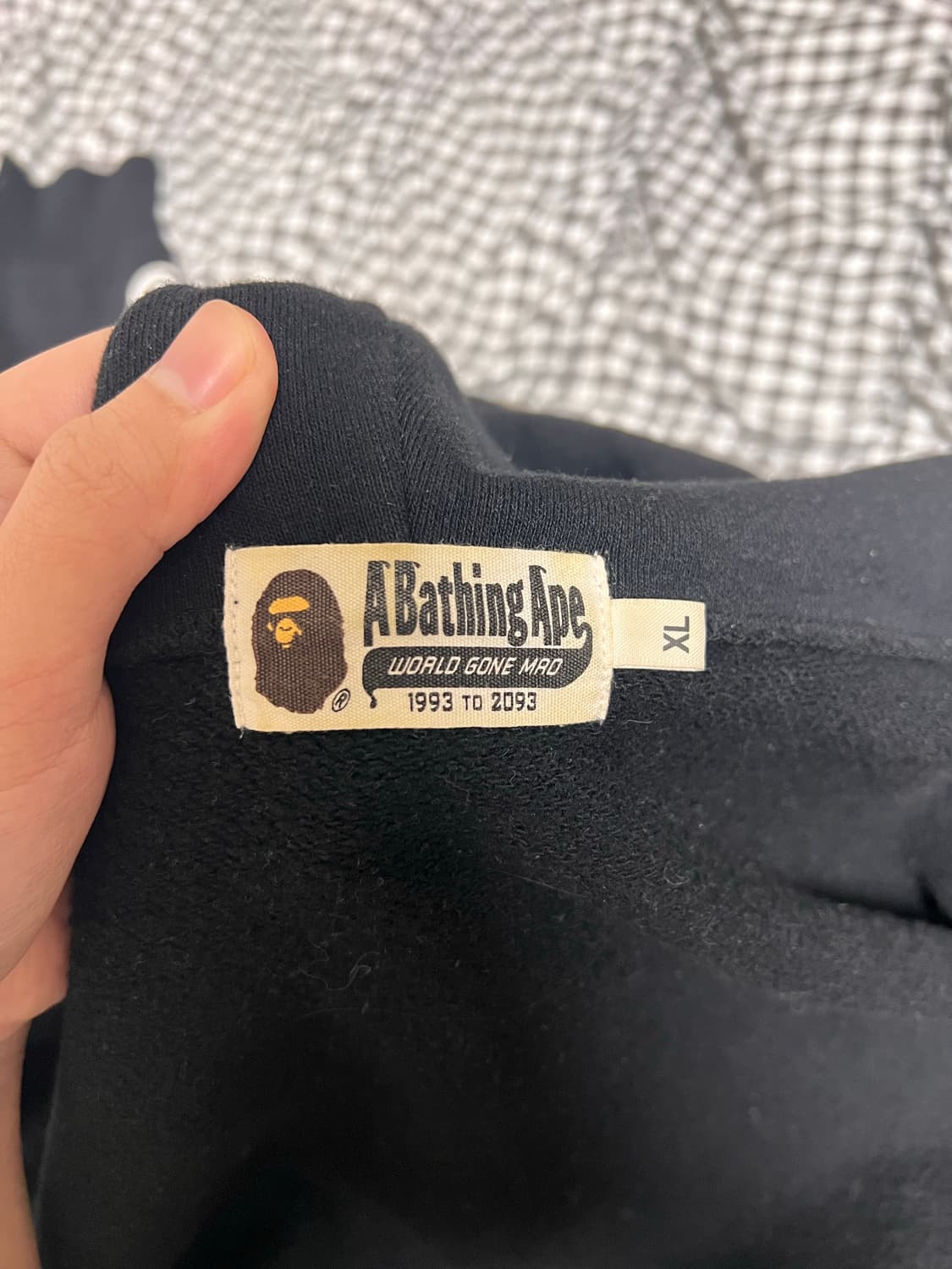 베이프 반카모 풀집업 후드티 상품이미지5