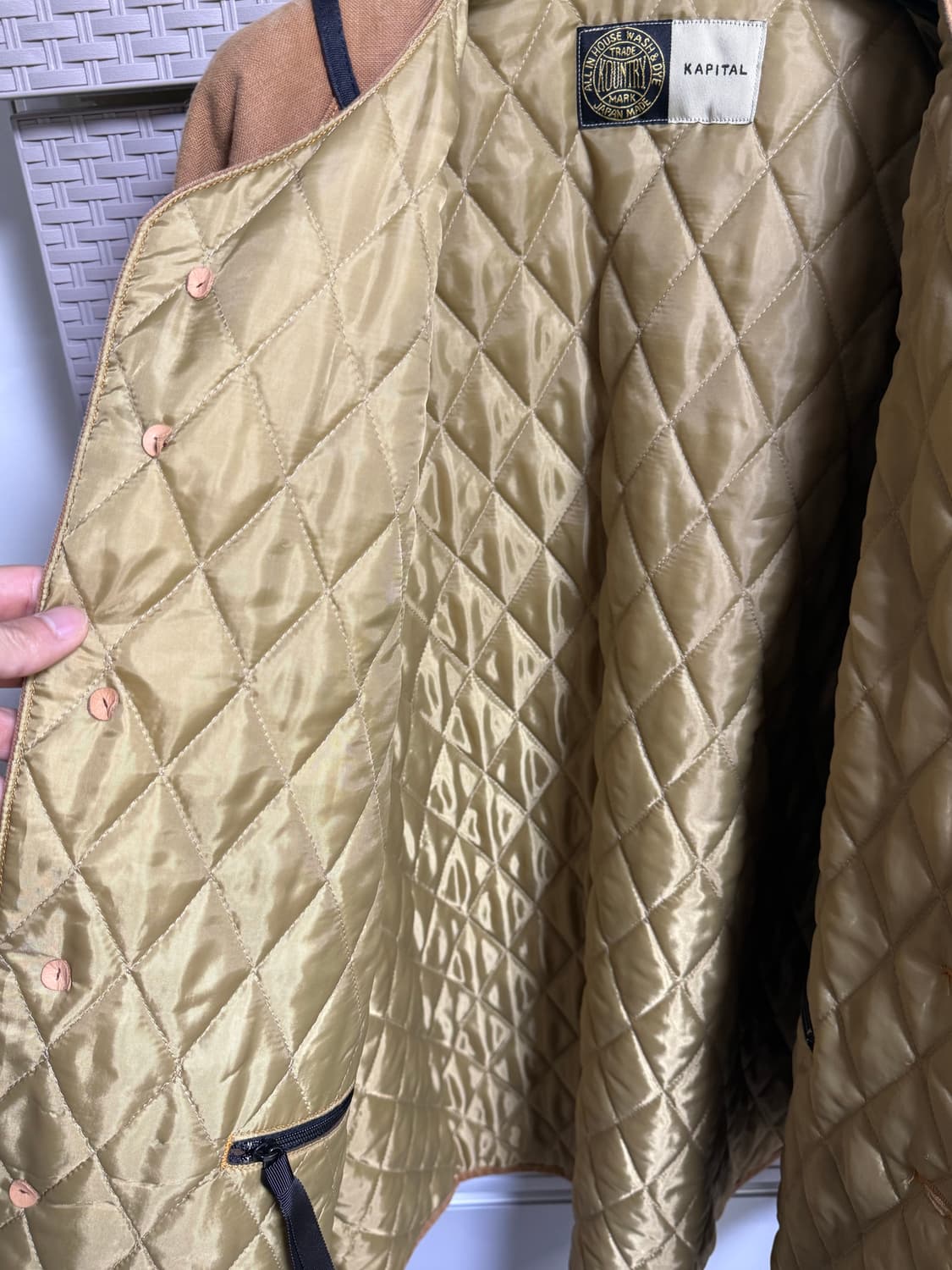 캐피탈 베이스볼 자켓 4사이즈 상품이미지6