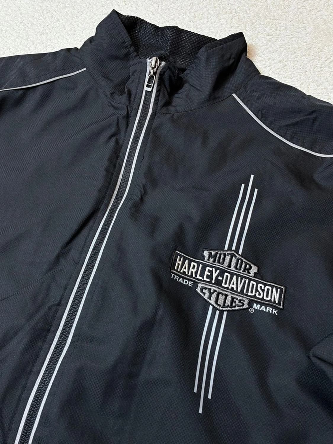할리데이비슨 00's 리플렉티브 하이넥 윈드 자켓 PN6896 상품이미지3