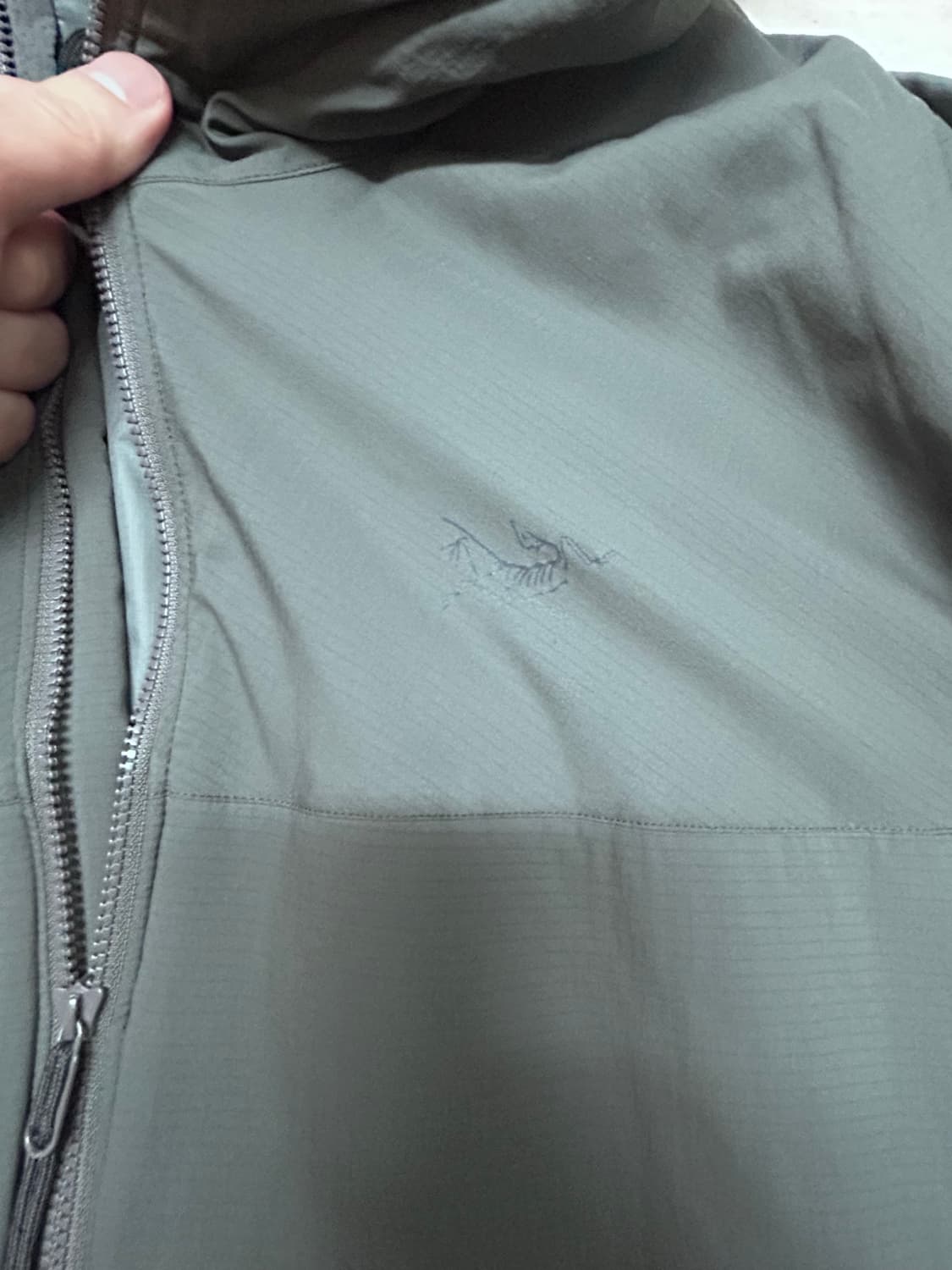 아크테릭스 리프 아톰 LT 후디 gen 1 울프그레이 XL 상품이미지3