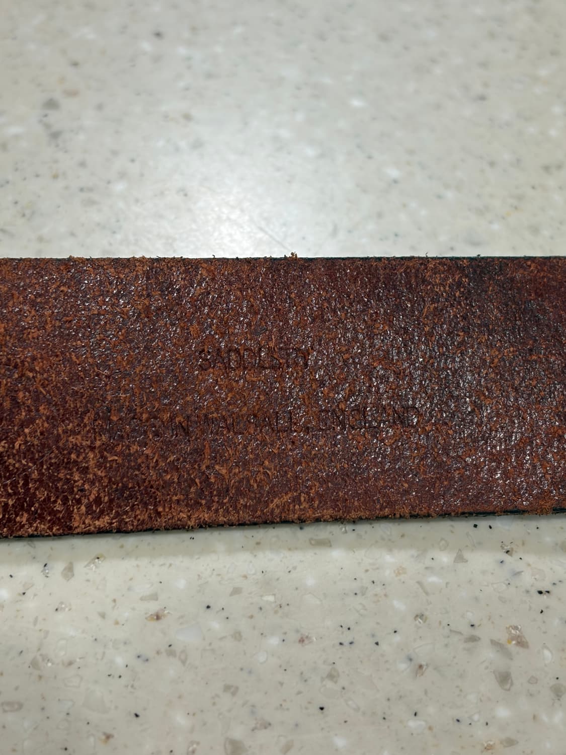 브리티쉬 핸드메이드 웨스턴 싱글핀 벨트 상품이미지6