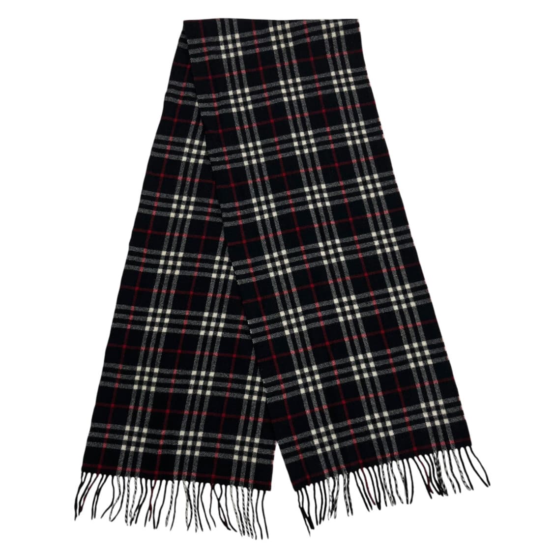 버버리 블랙 노바체크 램스울 머플러 상품이미지4