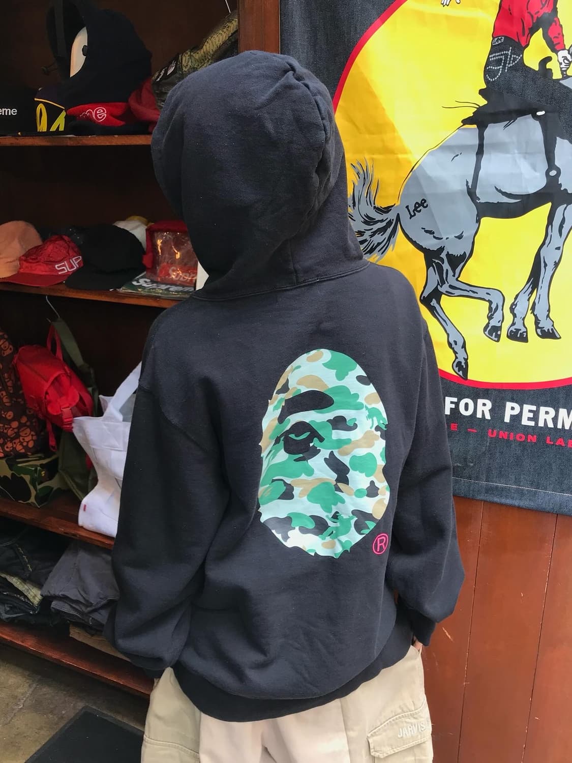 Bape X Union 30th Collaboration Hoodie 상품이미지1