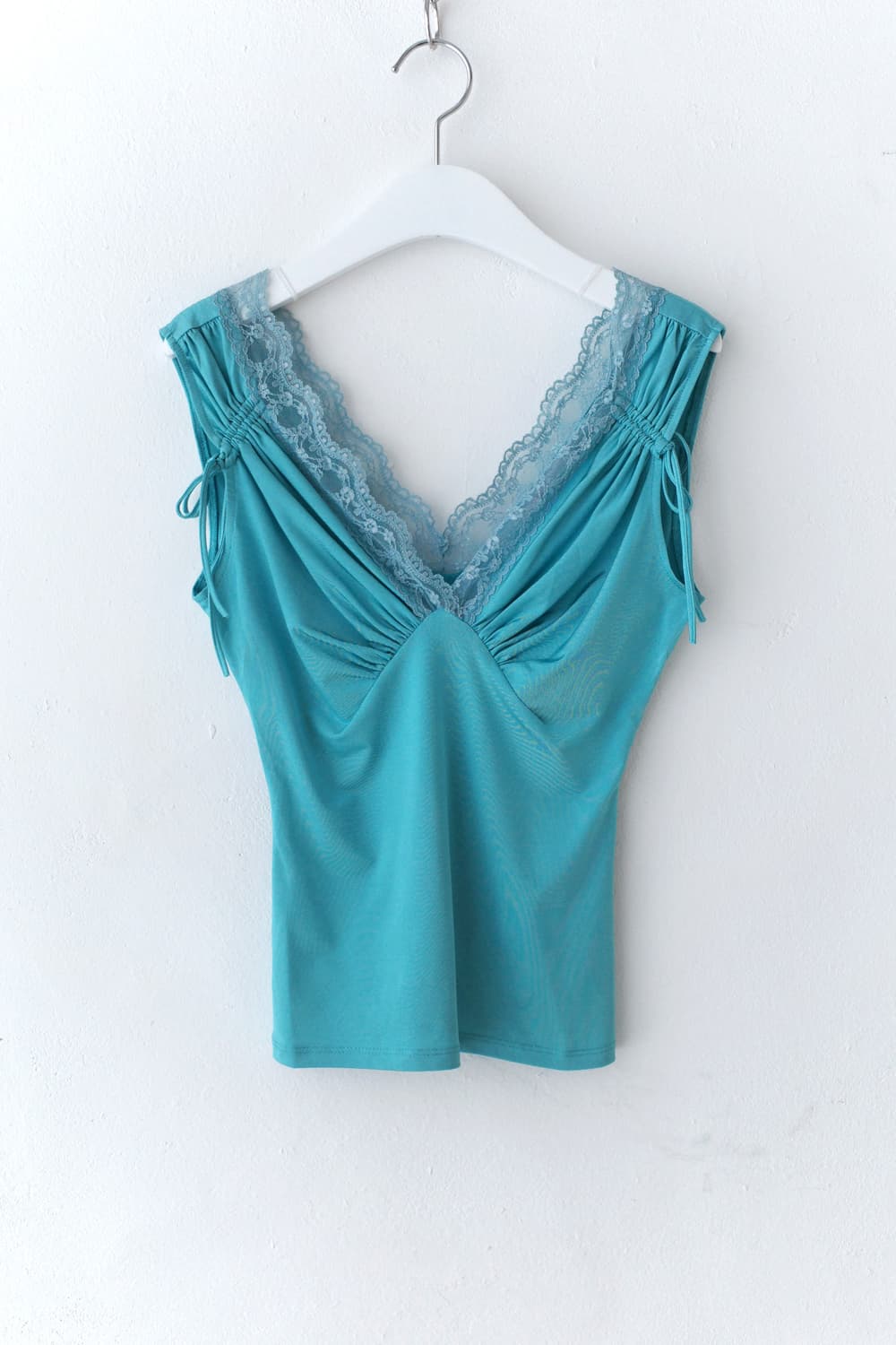 lace shirring sleeveless 상품이미지2
