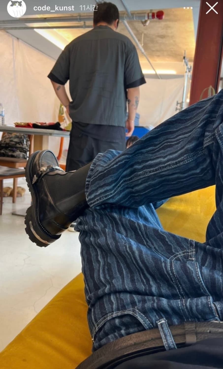 마르니 marni 포니 스트라이프 데님 32 상품이미지5