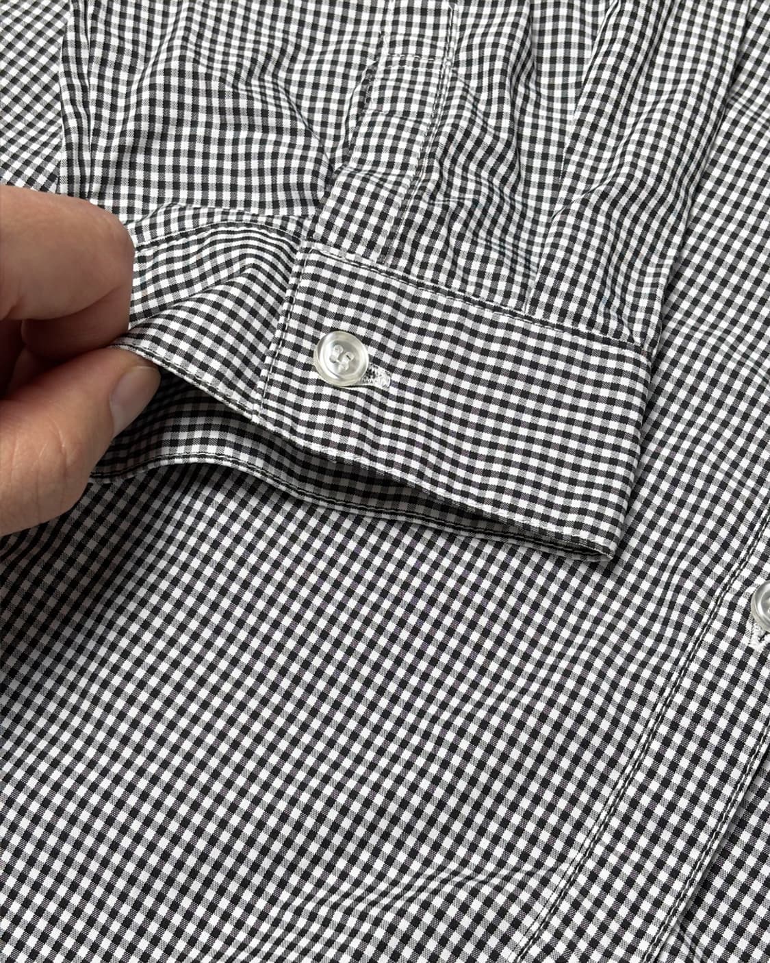 일본빈티지 CINEMA CLUB 체크 셔츠 상품이미지4