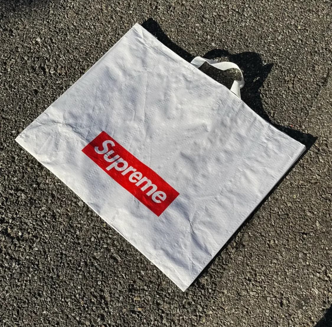 (1장/10장) 슈프림 리유저블백 대 (+레드 박스로고 스티커) 상품이미지2