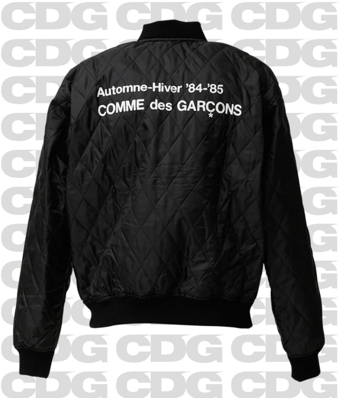 CDG  퀼티드 84-85 스태프 블루종 자켓L 상품이미지1