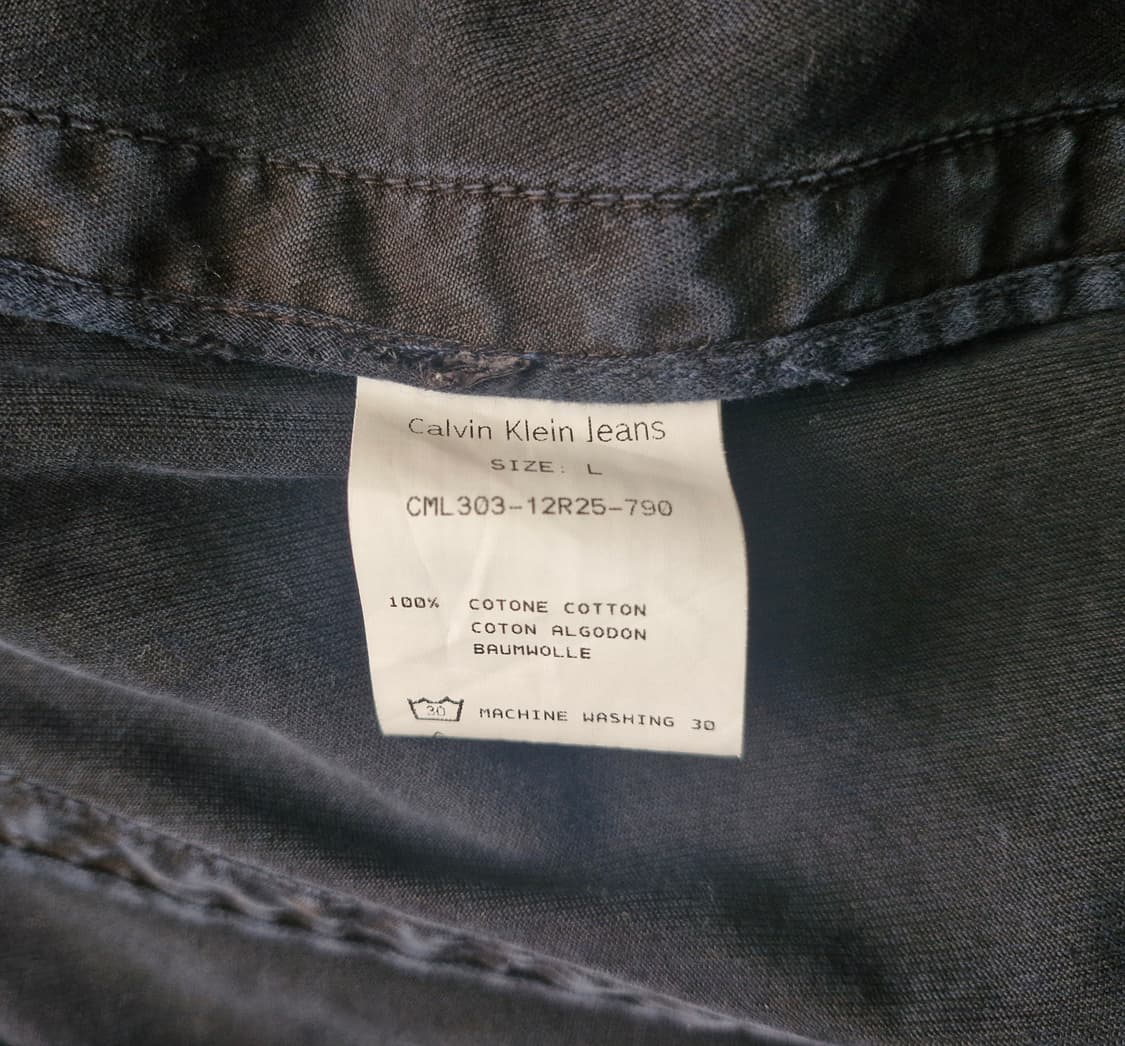 새상품 캘빈클라인 코튼 더블브레스티드 자켓 L  상품이미지6