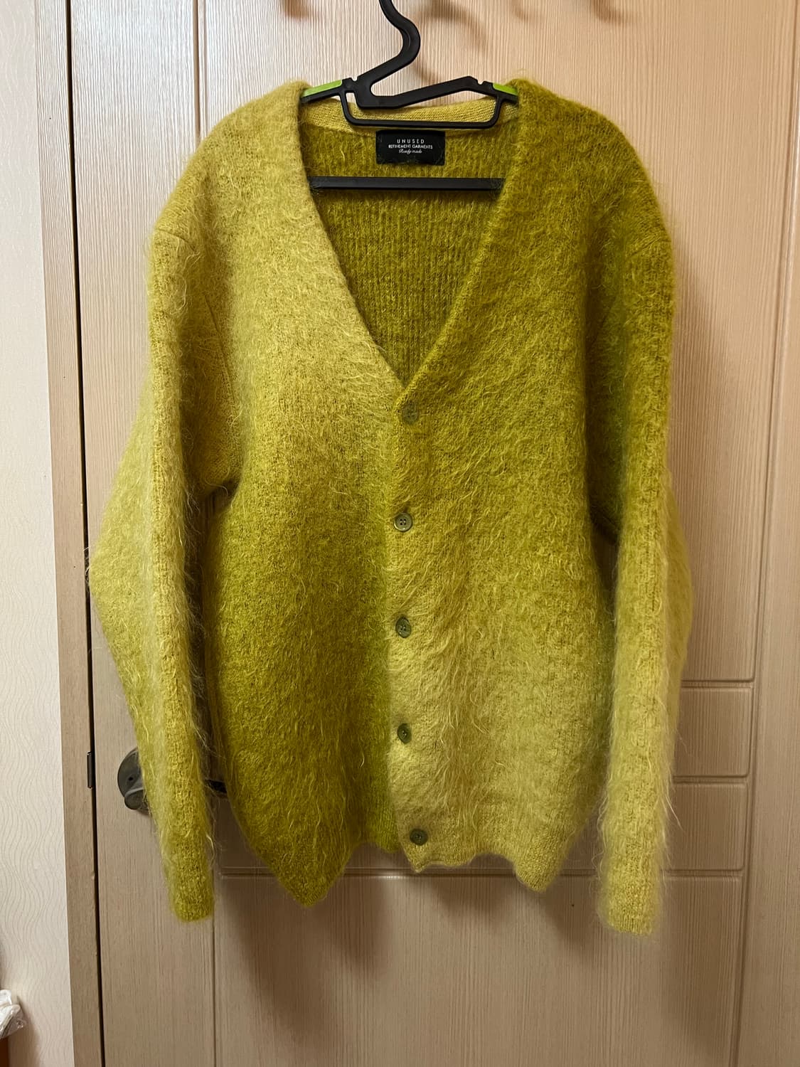 언유즈드 모헤어 7g 가디건 상품이미지1