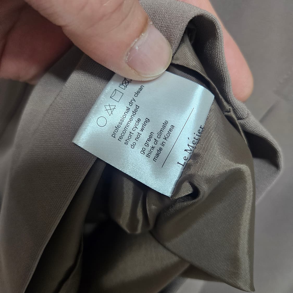 르메띠에 숏 트렌치 코트 F 상품이미지8