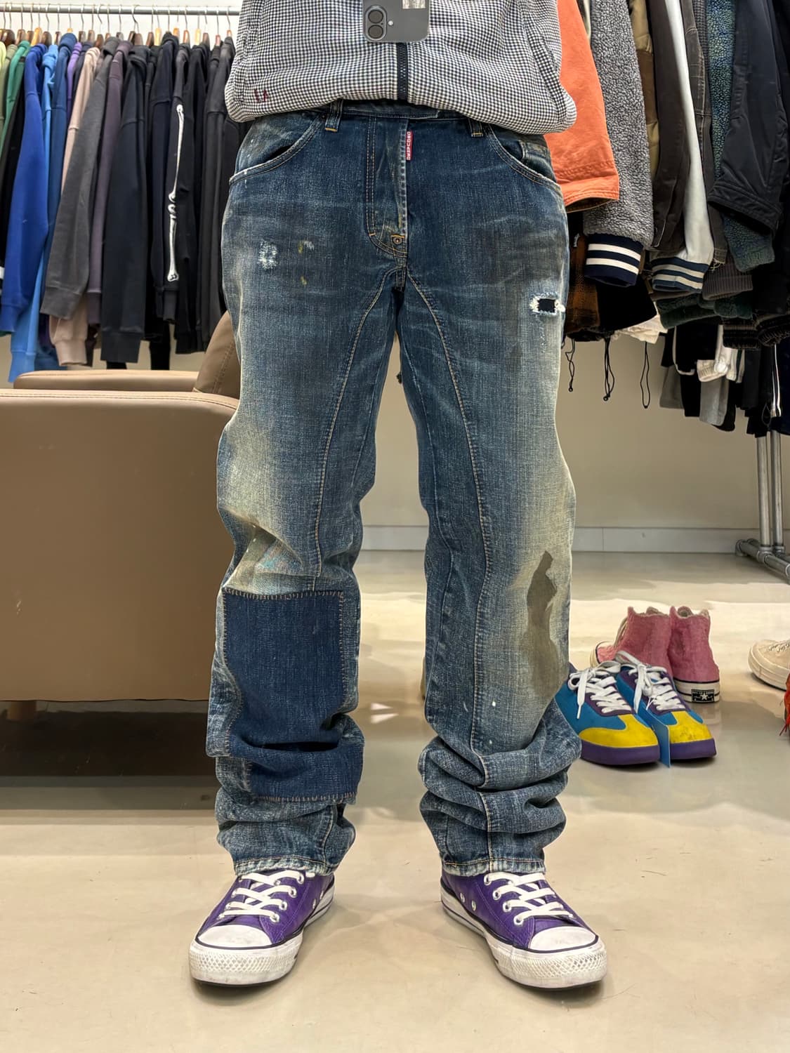 디스퀘어드2 데미지 데님 팬츠 상품이미지8