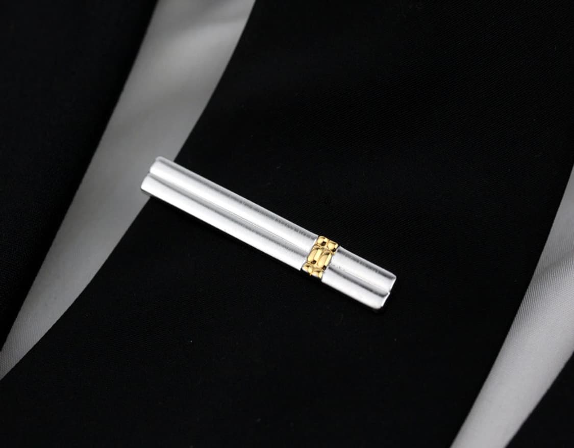 발리 A+등급 5cm 독일 남자 명품 넥타이핀 커프스 세트 상품이미지8