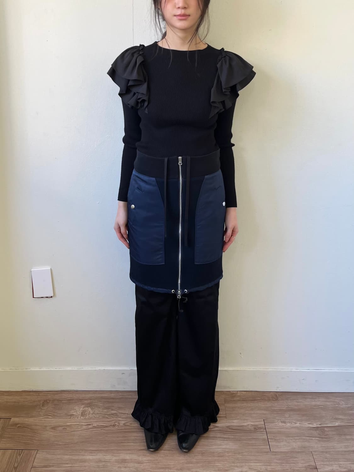 margaux 투웨이 울 스커트 상품이미지8