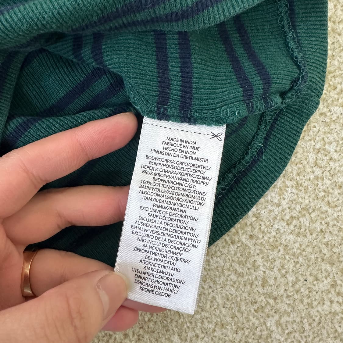 4 폴로랄프로렌 스트라이프 키즈 0323D 상품이미지3