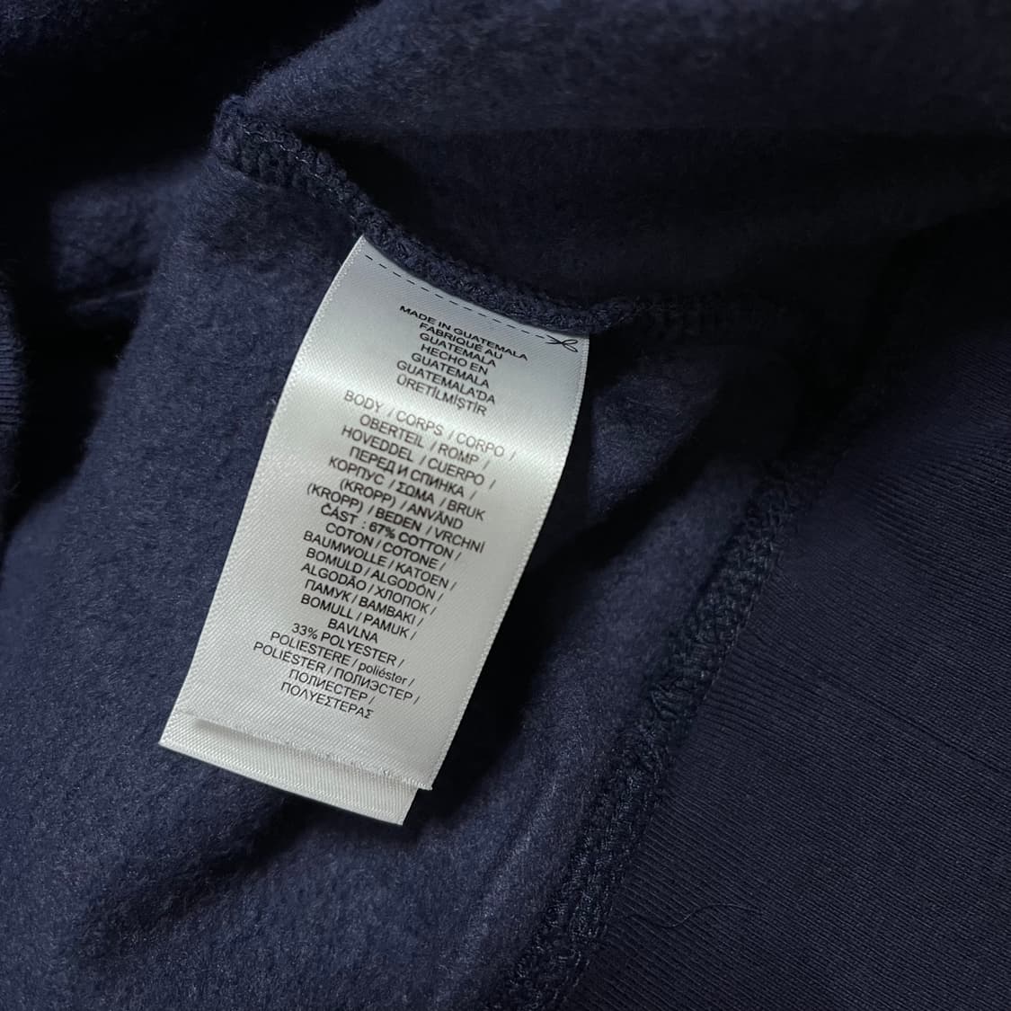 [정품] 폴로 네이비 / 레드포니 기모 후드티 [ L ] 상품이미지6