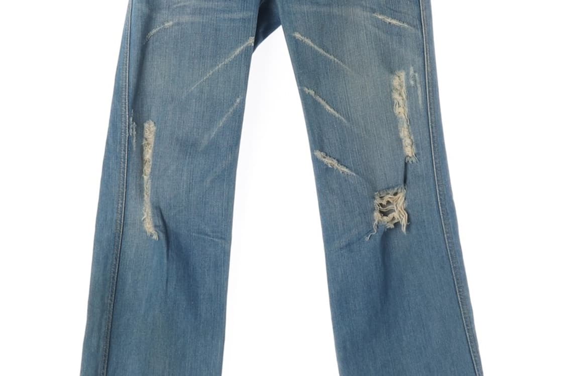 블루블루 빈티지 워싱 디스트로이드 데님 팬츠 상품이미지4
