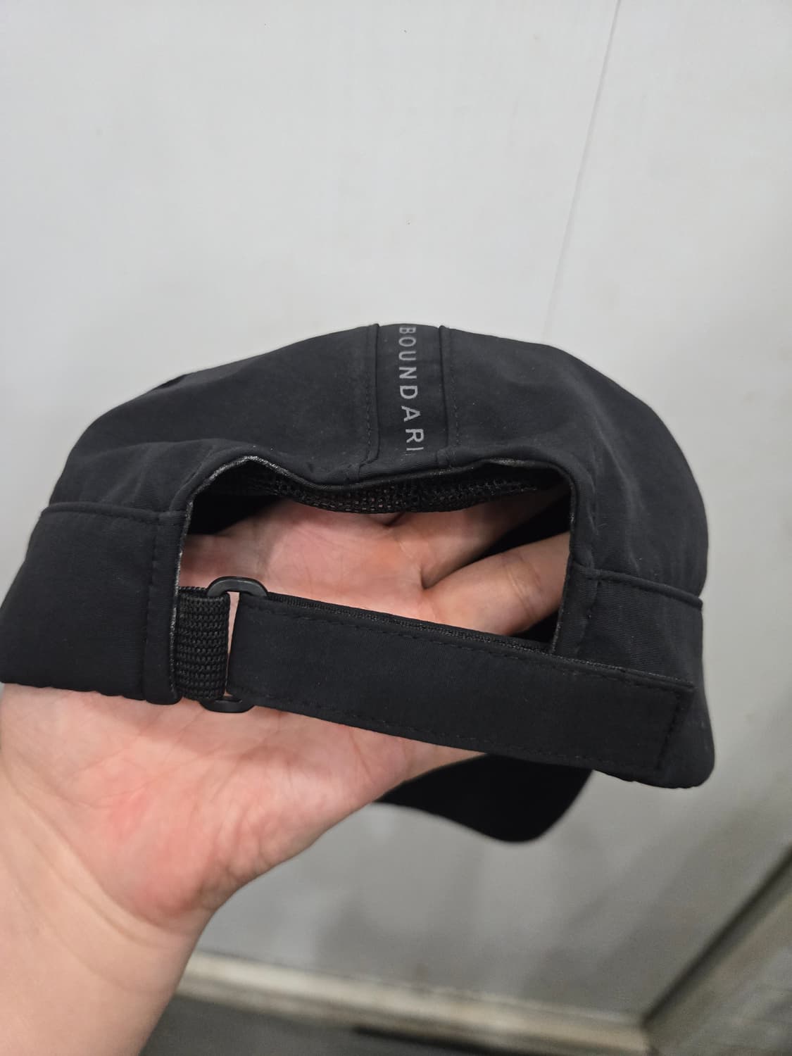 사이즈58 )) MILLET 밀레 볼캡 모자! 블랙 색상~ 상품이미지3