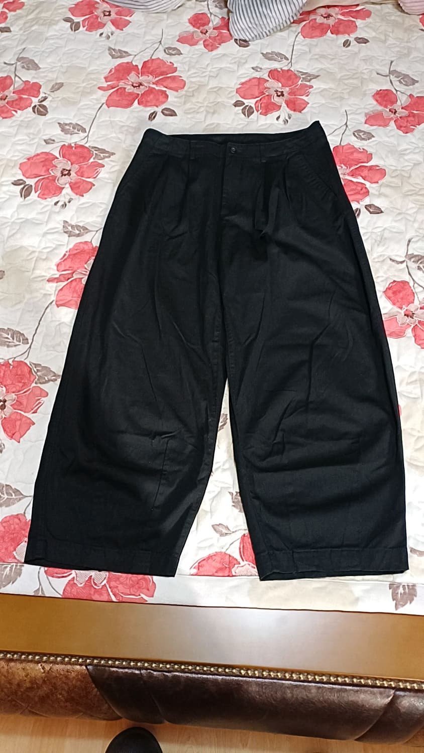 무신사 와이드벌룬팬츠 32인치 기장100 상품이미지1