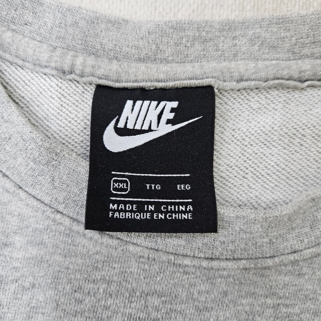 2XL 나이키 스몰로고 맨투맨 0306Y 상품이미지3