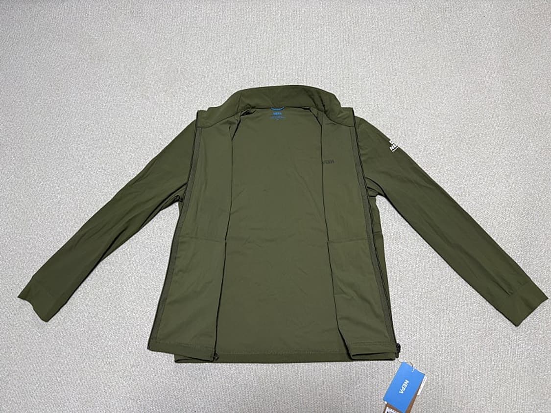 네파 기능성 스판 집업 자켓 남성용 100사이즈 새제품 상품이미지2