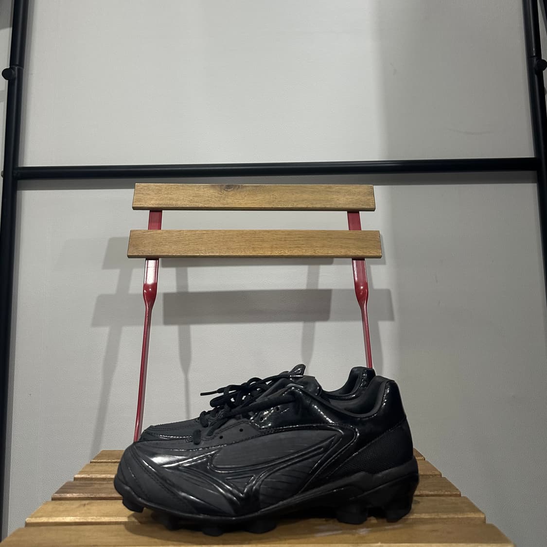 새상품 240) 미즈노 야구화 여성 여자 야구화 셀렉트 라인 블랙 상품이미지3