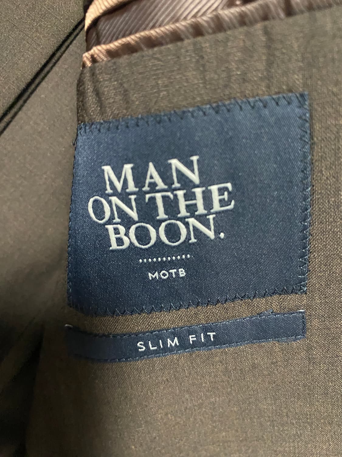 맨온더분 브라운 셋업 팔아요 상품이미지3