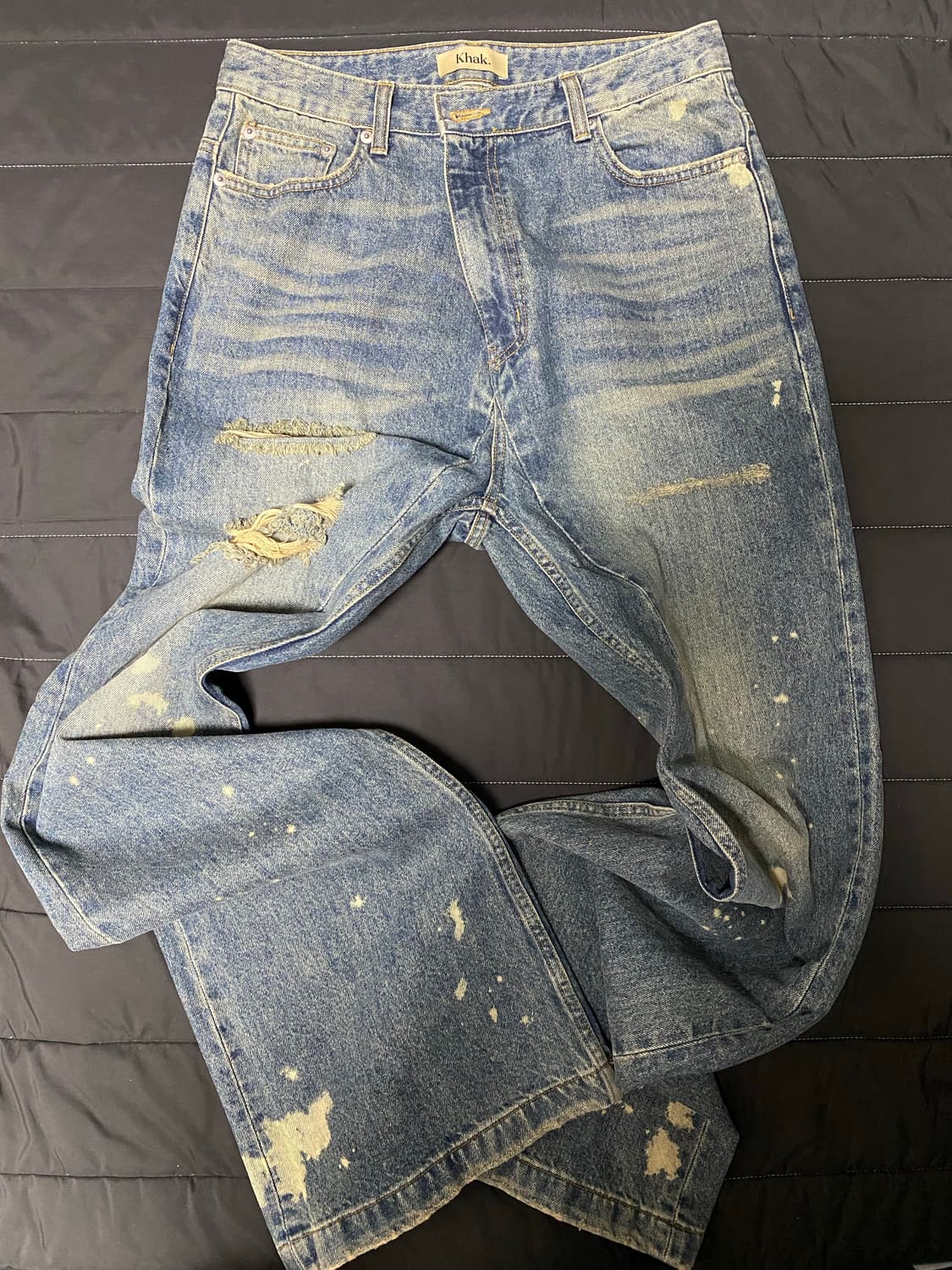 Khak KH-001 플레어 팬츠 상품이미지2