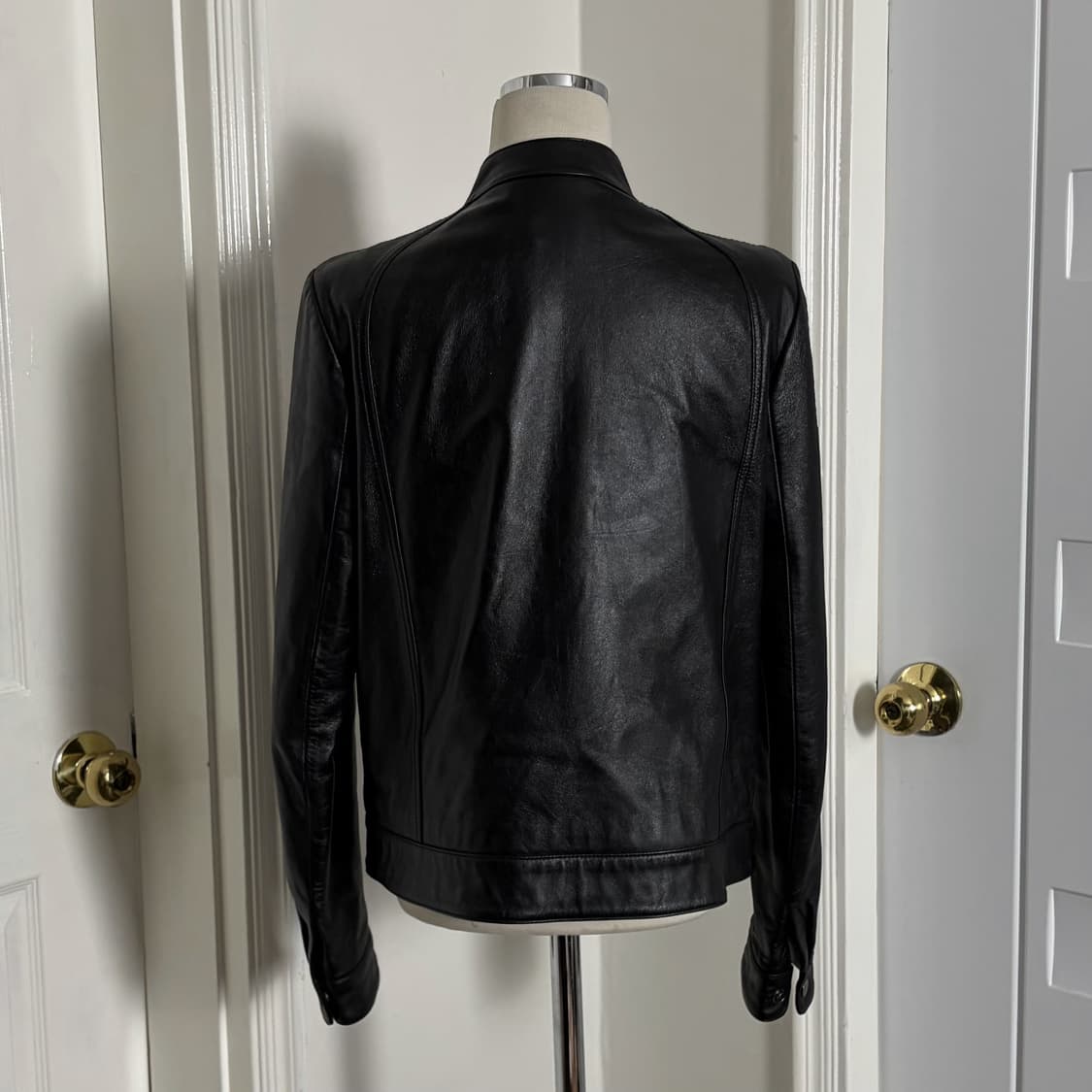 레더 바이크 자켓 양가죽 100% 상품이미지3