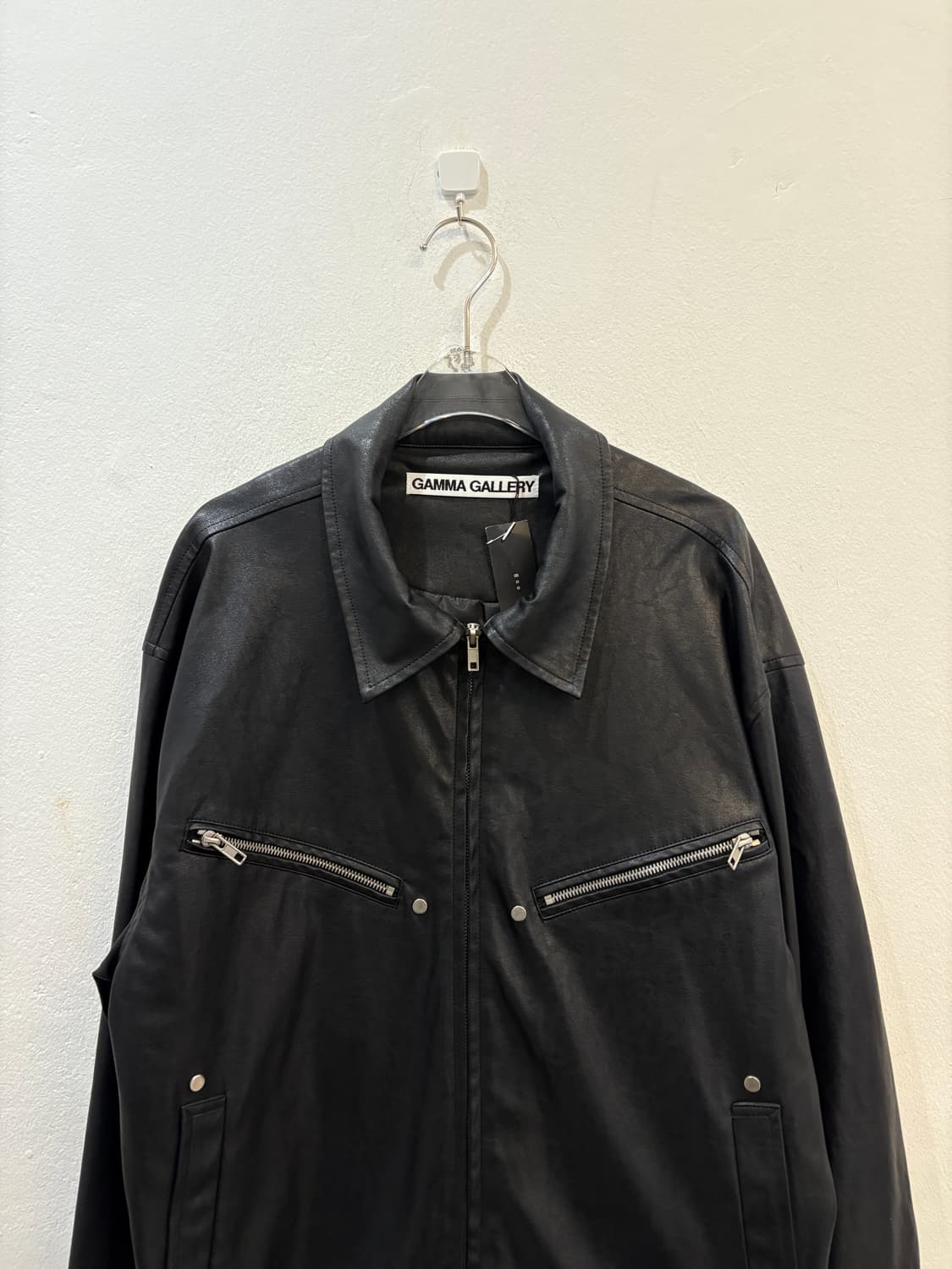 GAMMA GALLERY Leather Zip-up Jacket 상품이미지2