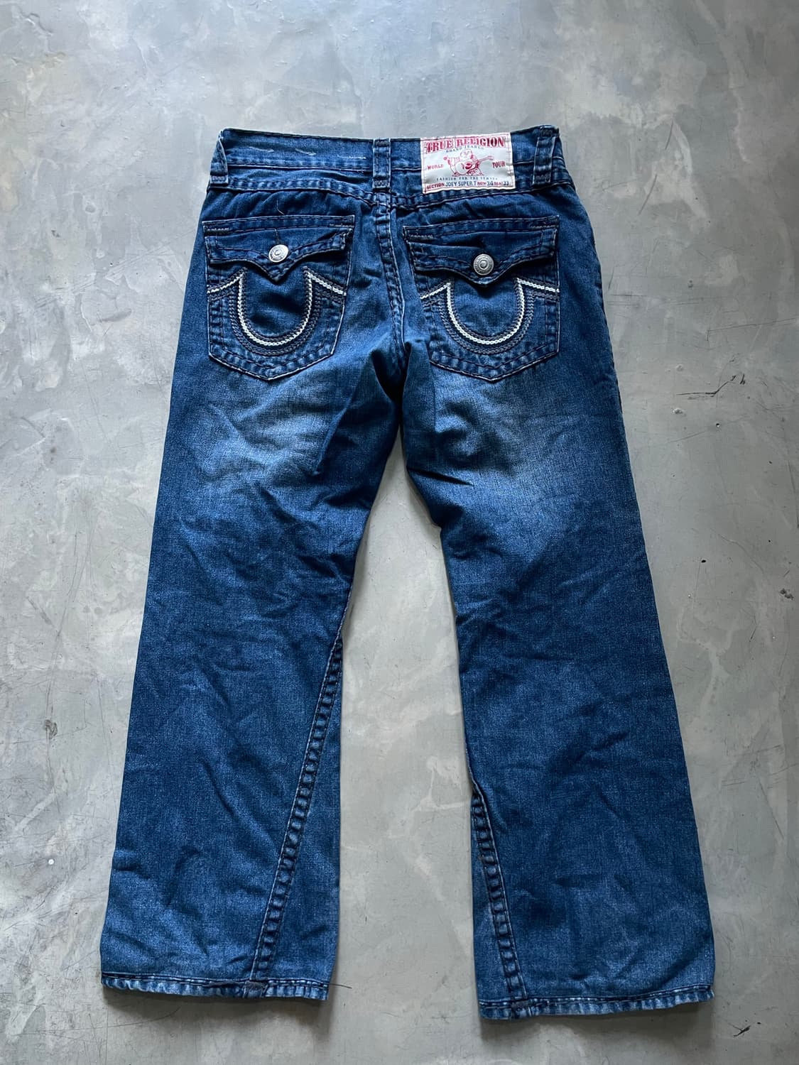 True Religion USA JOEY SUPER T 부츠컷 34x33 상품이미지9