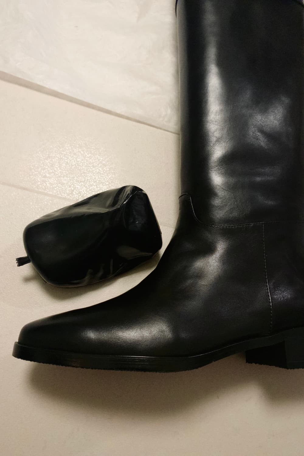 YSL 빈티지 블랙 롱부츠 상품이미지5