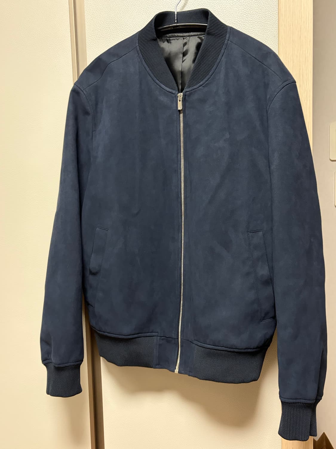 클럽모나코 스웨이드 블루종 상품이미지1