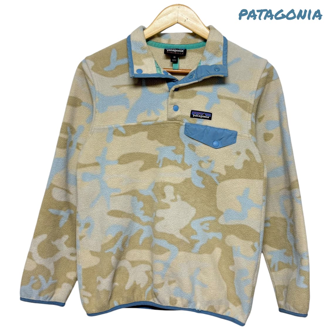 3814 파타고니아 신칠라 플리스 카모 후리스 상품이미지1