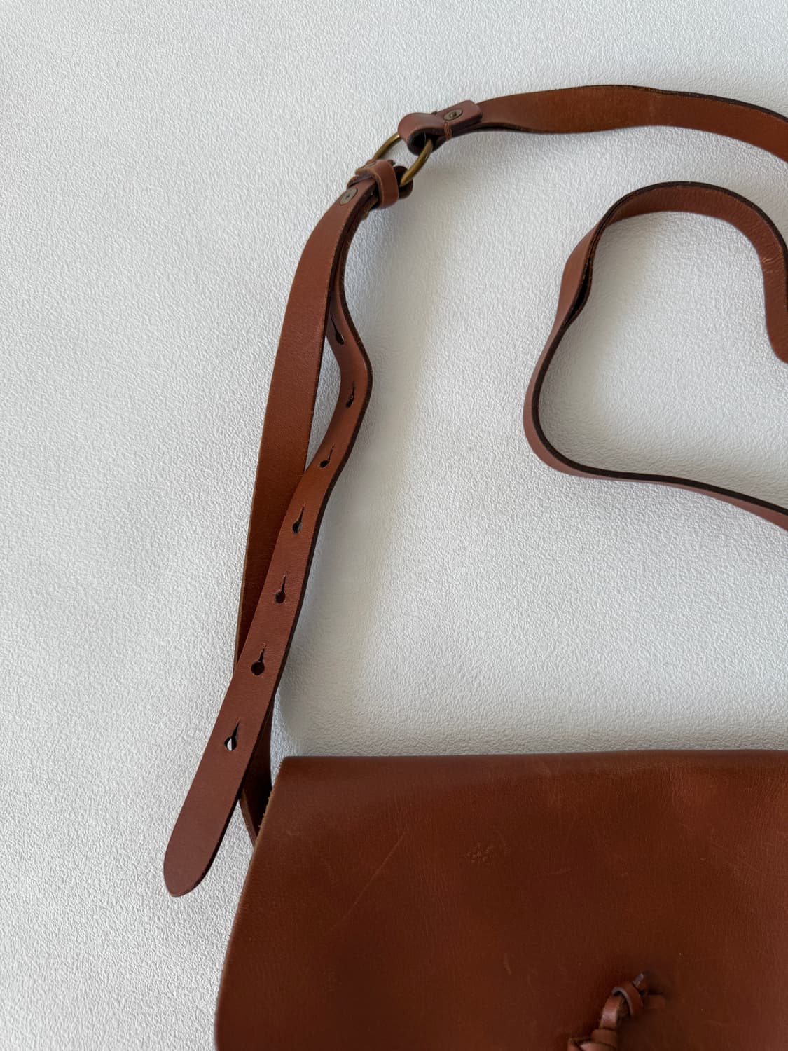 Pre owned 레더 크로스백 상품이미지6