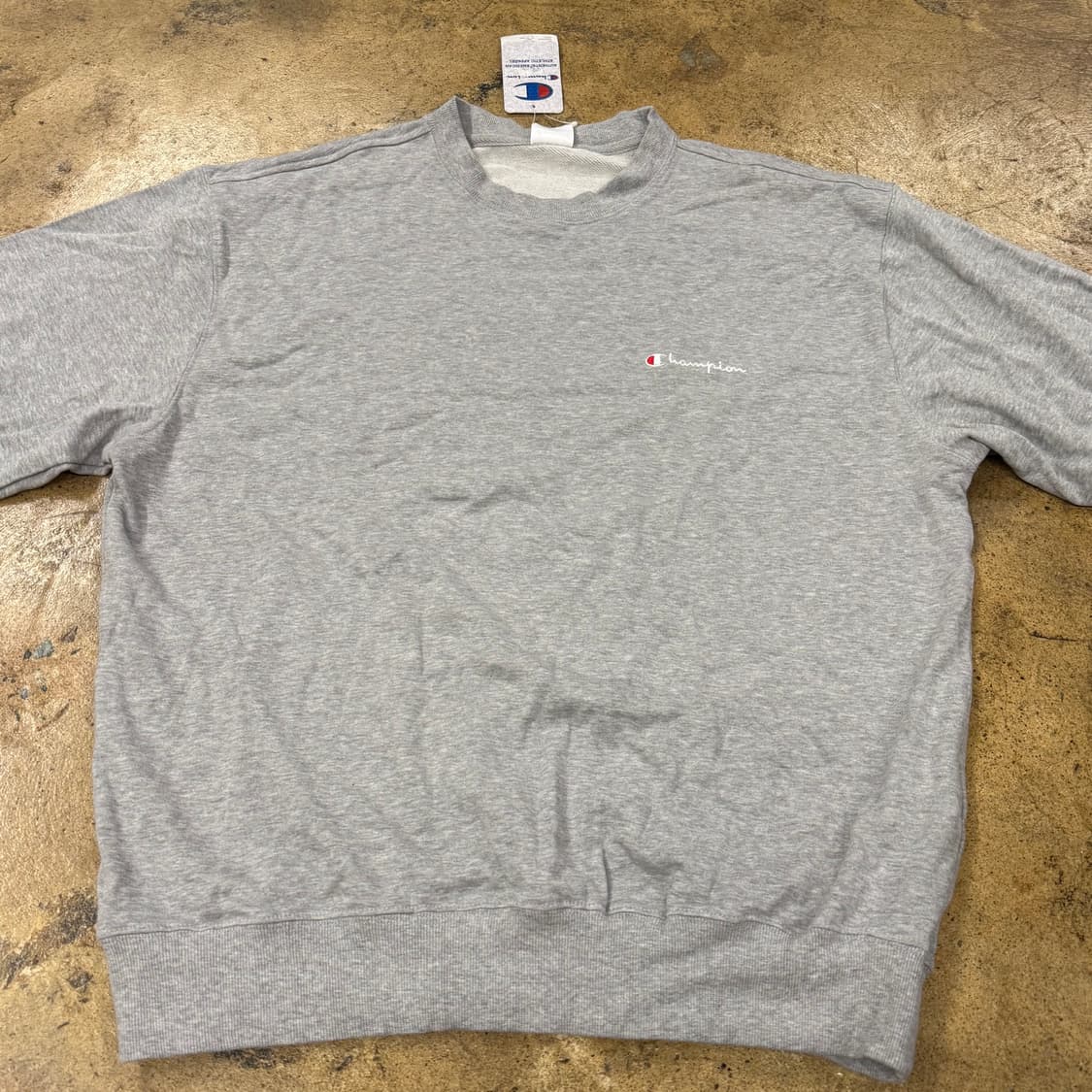 챔피온 회색 맨투맨  상품이미지3