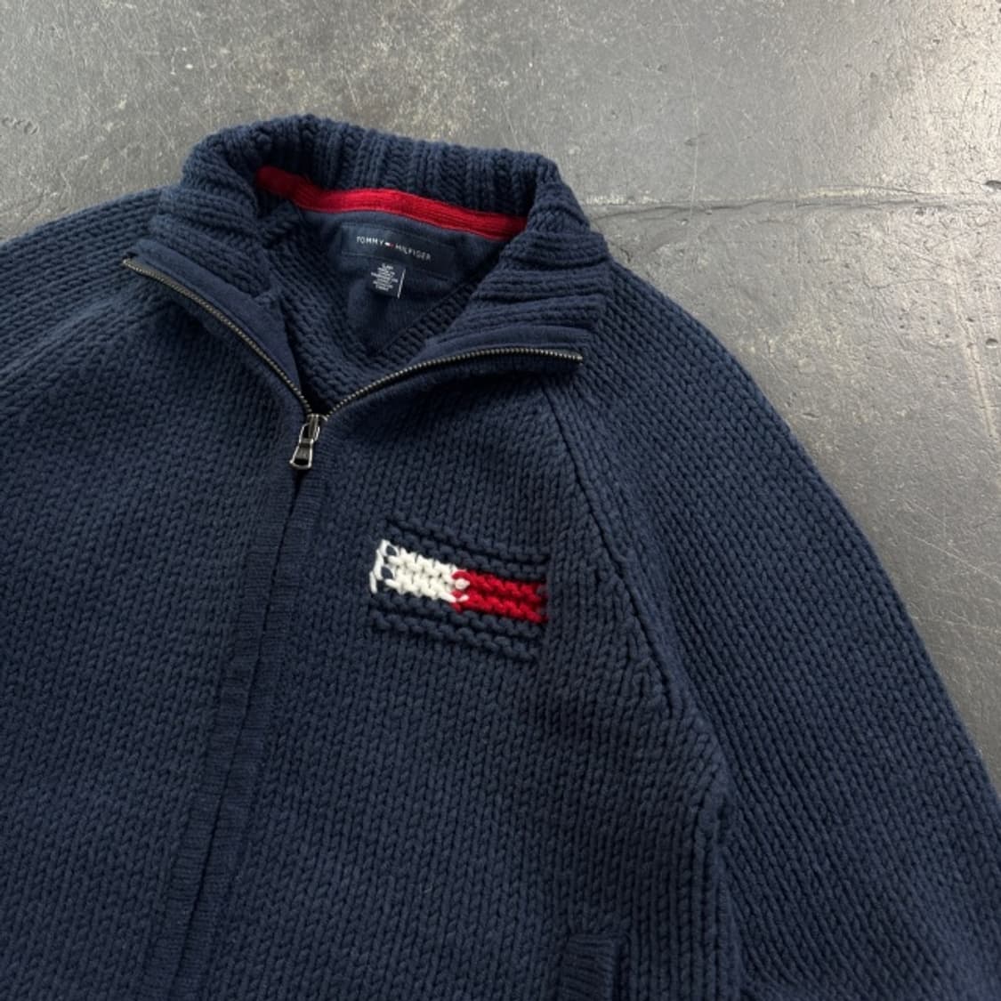 90-95 타미힐피거 니트 집업  상품이미지2