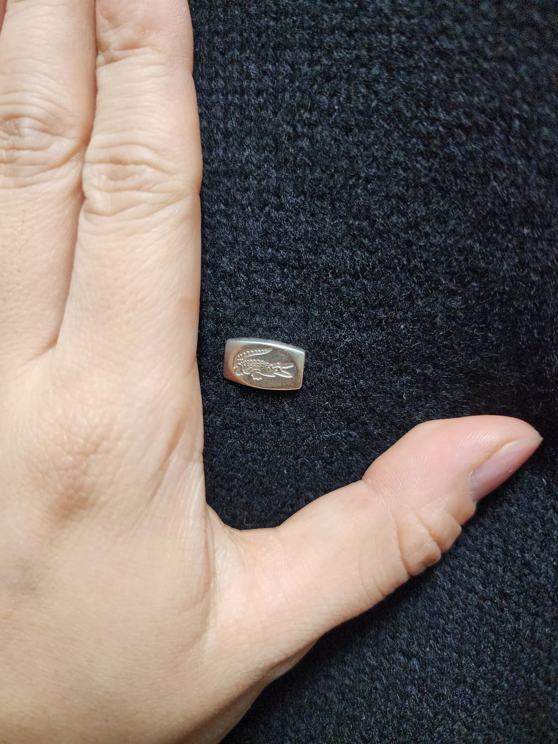 라코스테 스틸로고 wool 니트집업 (내피포함) 상품이미지3