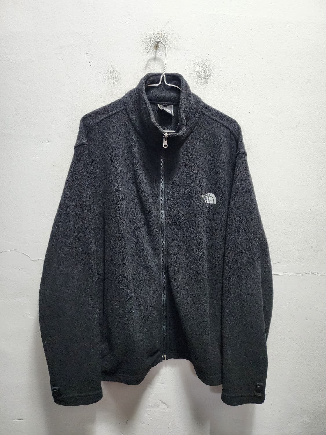노스페이스 블랙 플리스 집업 상품이미지1