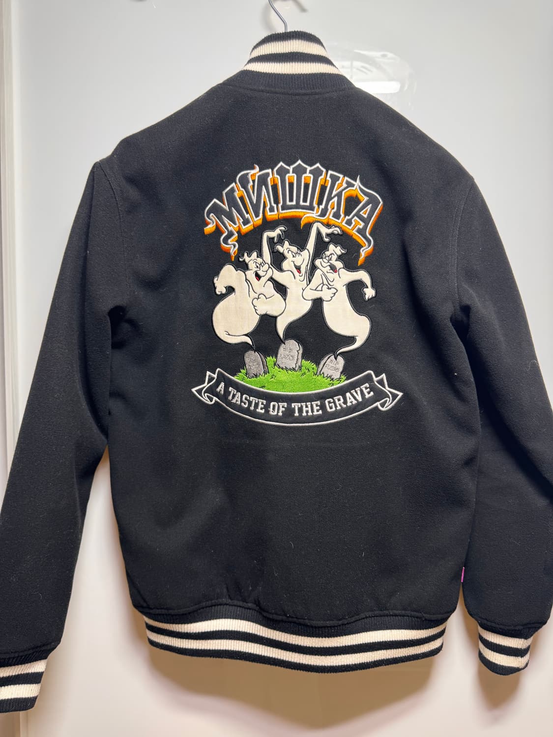 mishka x harvey comics 바시티 판매합니다 상품이미지2