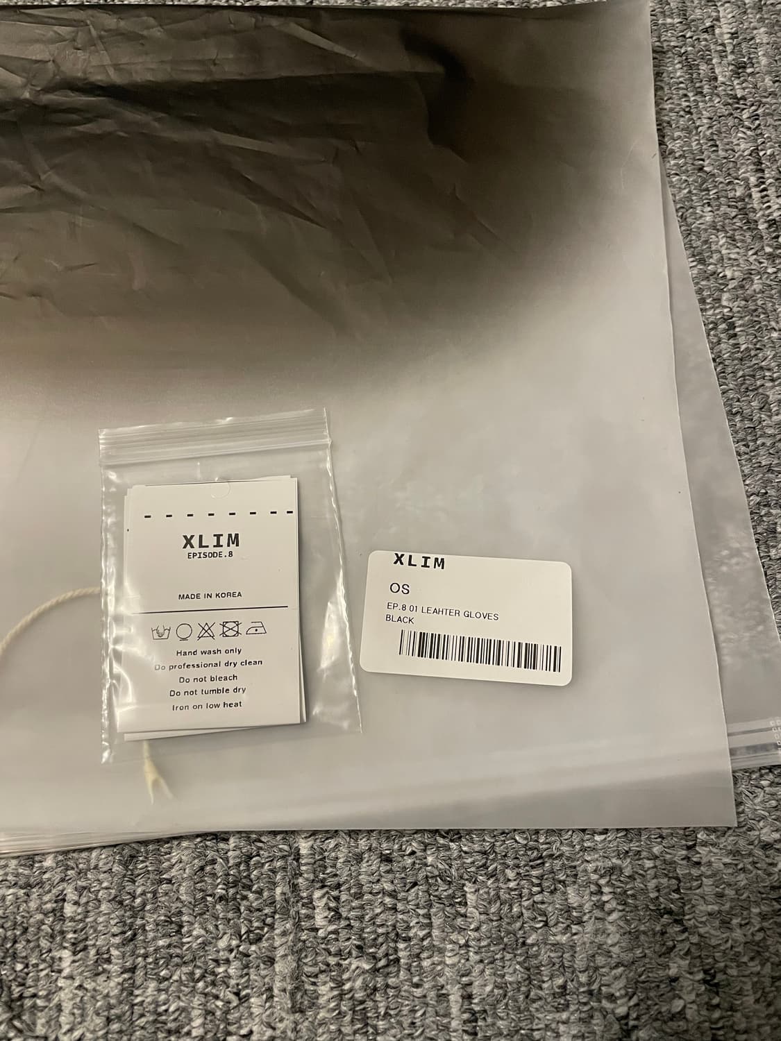 Xlim ep.8 01 글러브 장갑 [os] 상품이미지3
