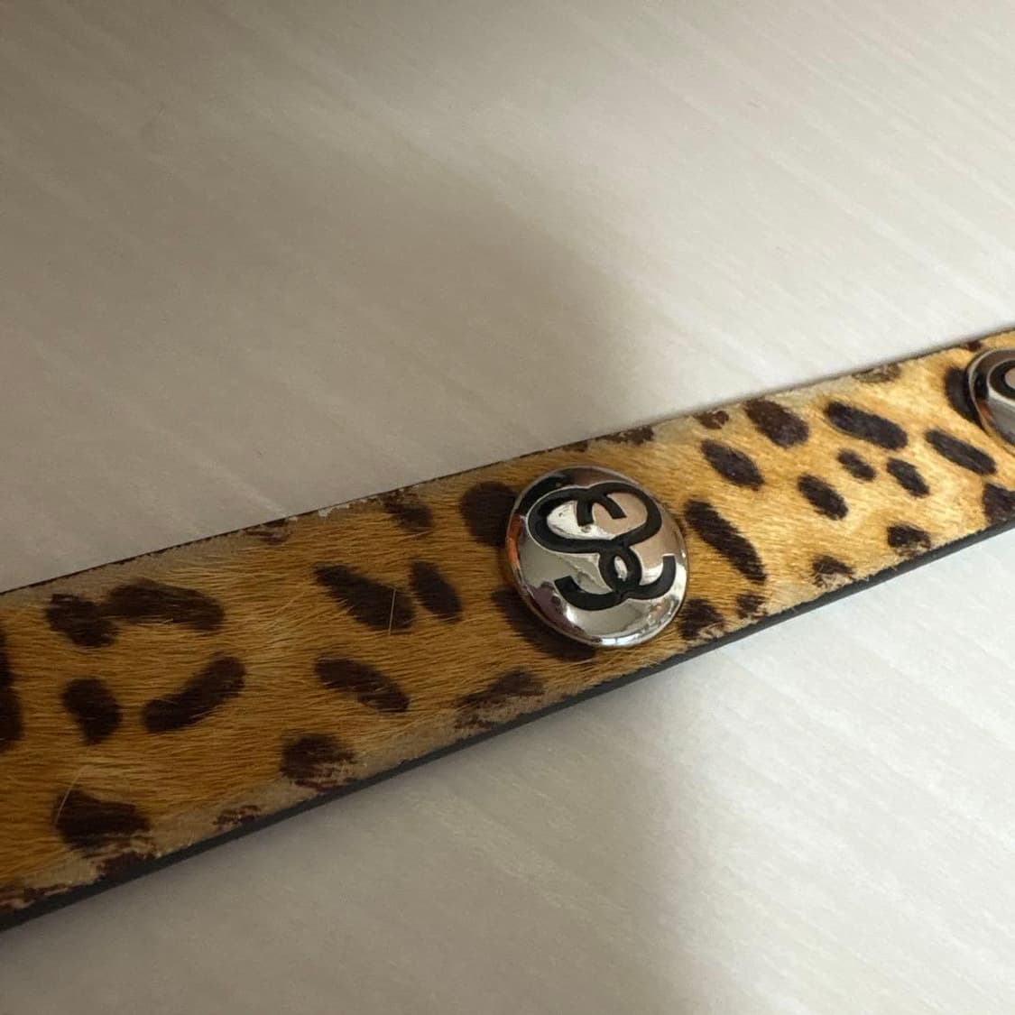 스투시 SS 링크 스터드 벨트 브라운 상품이미지9