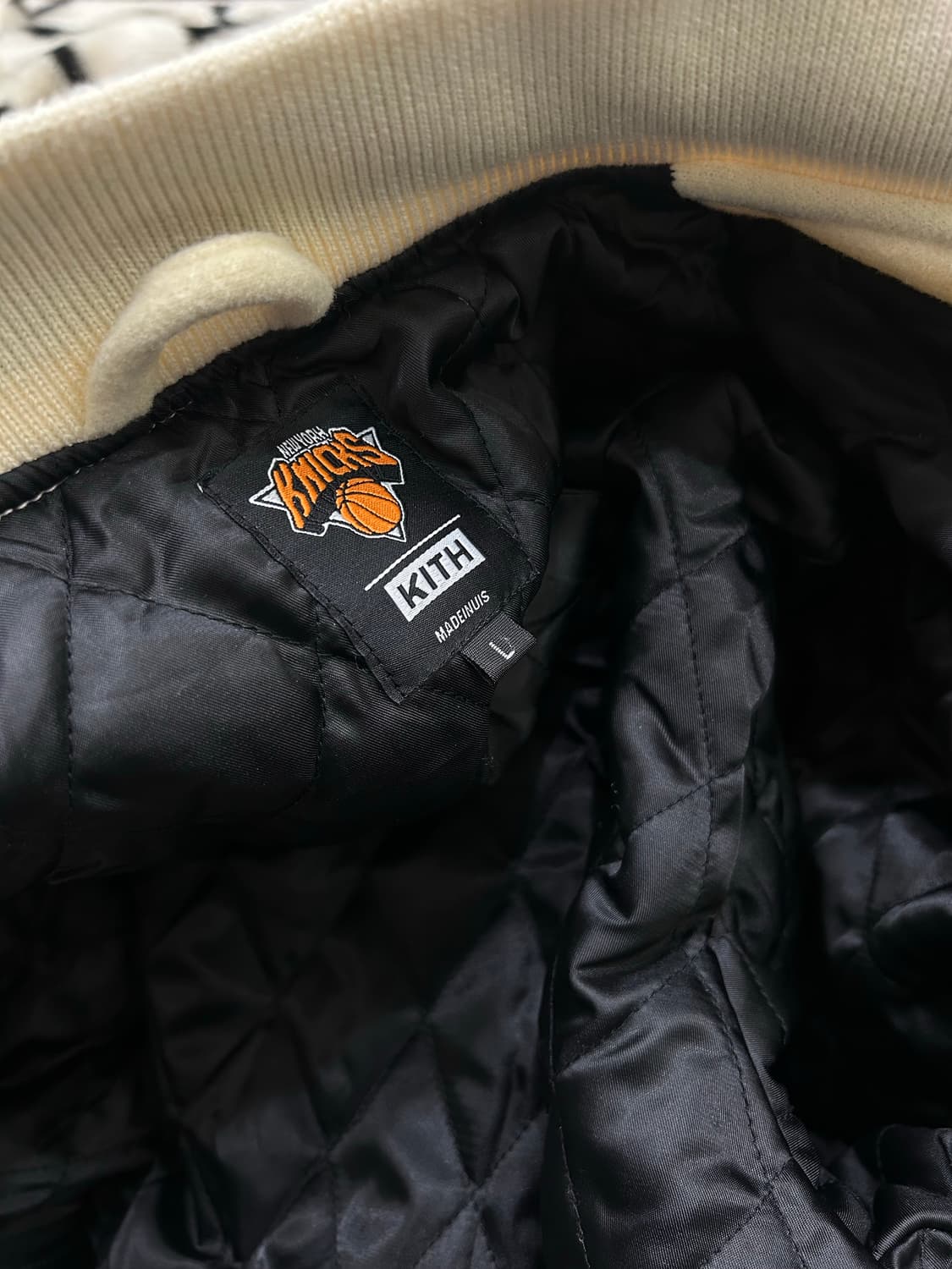 [L]21s키스x뉴욕닉스 바시티/크림 상품이미지6