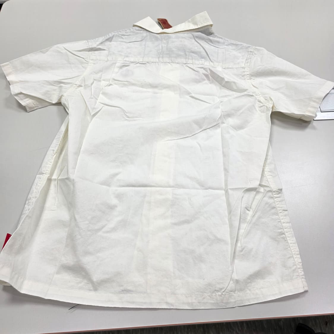 WHO.A.U 빈티지 코카콜라 콜라보 반팔 셔츠 아이보리화이트 상품이미지4