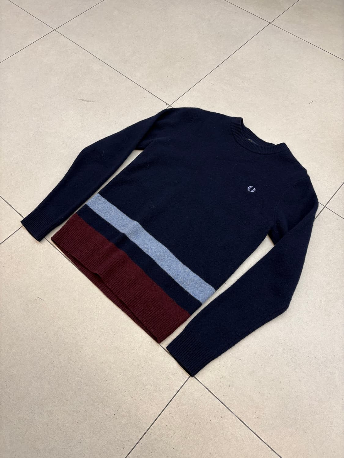 프레드페리 램스울 니트 롱슬리브  상품이미지4